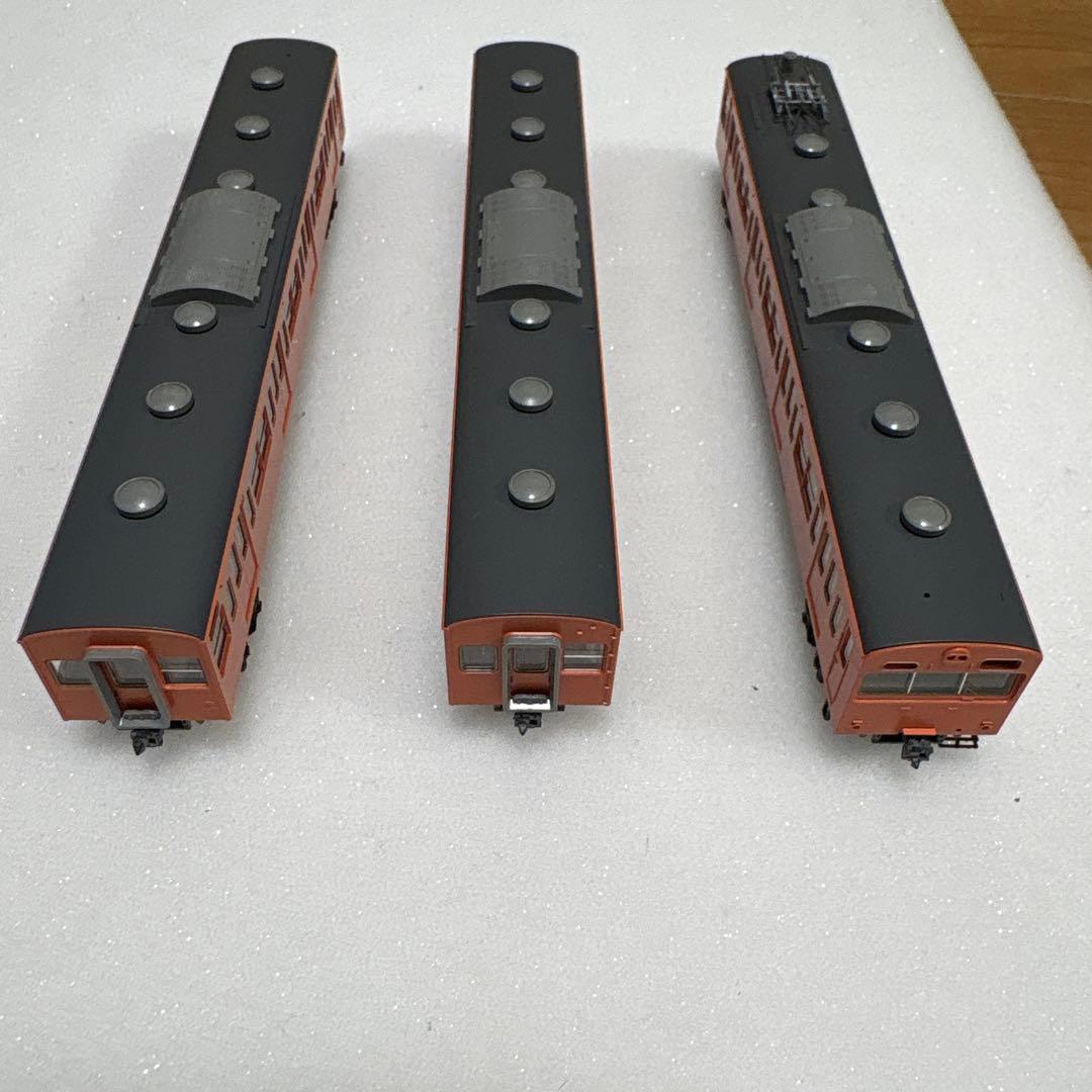 【希少】TOMIX 103系　オレンジ　初期型　冷改車　３両セット