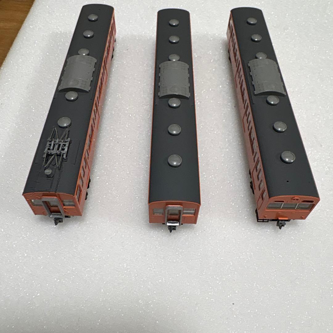 【希少】TOMIX 103系　オレンジ　初期型　冷改車　３両セット