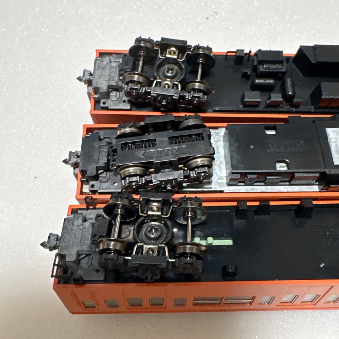 【希少】TOMIX 103系　オレンジ　初期型　冷改車　３両セット