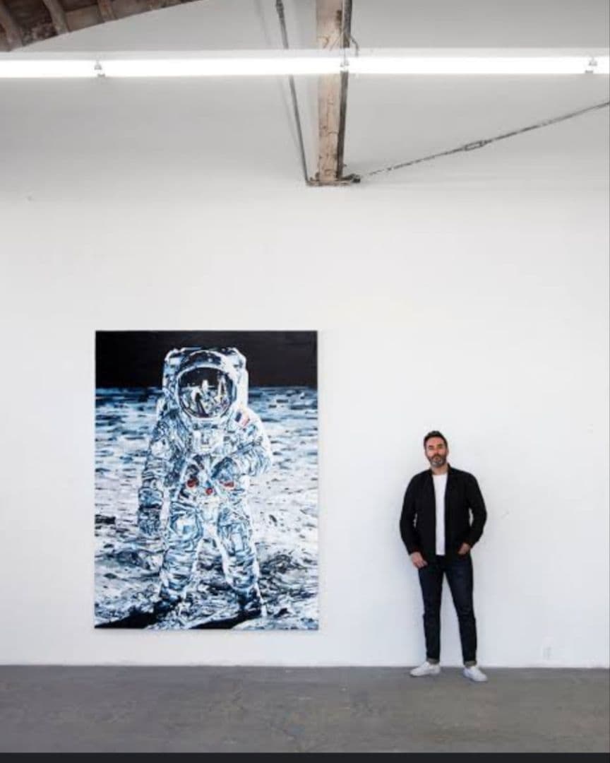 ★マイケルケーガン★シルクスクリーン★宇宙飛行士★MichaelKagan★