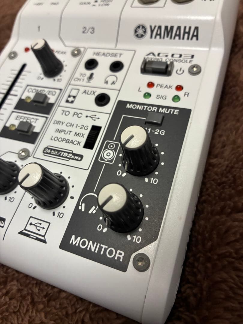 YAMAHA AG03 コンデンサーマイク marantz MPM-1000