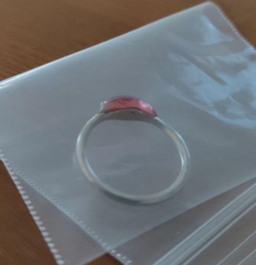 ☆特別値下げ☆ハンドメイド一点物 シルバー(純銀) カジュアルリング 14号