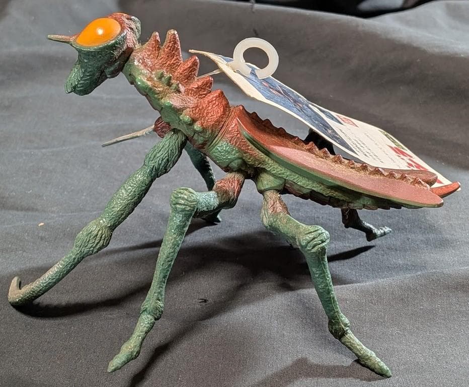 カマキラス「ゴジラの息子」登場怪獣（バンダイ）タグ付 ソフビフィギュア