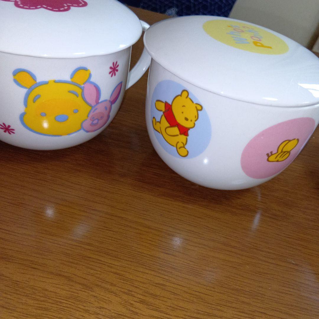 美品♥ハローキティープーさんマグカップ大 食器セットコメント10%引き