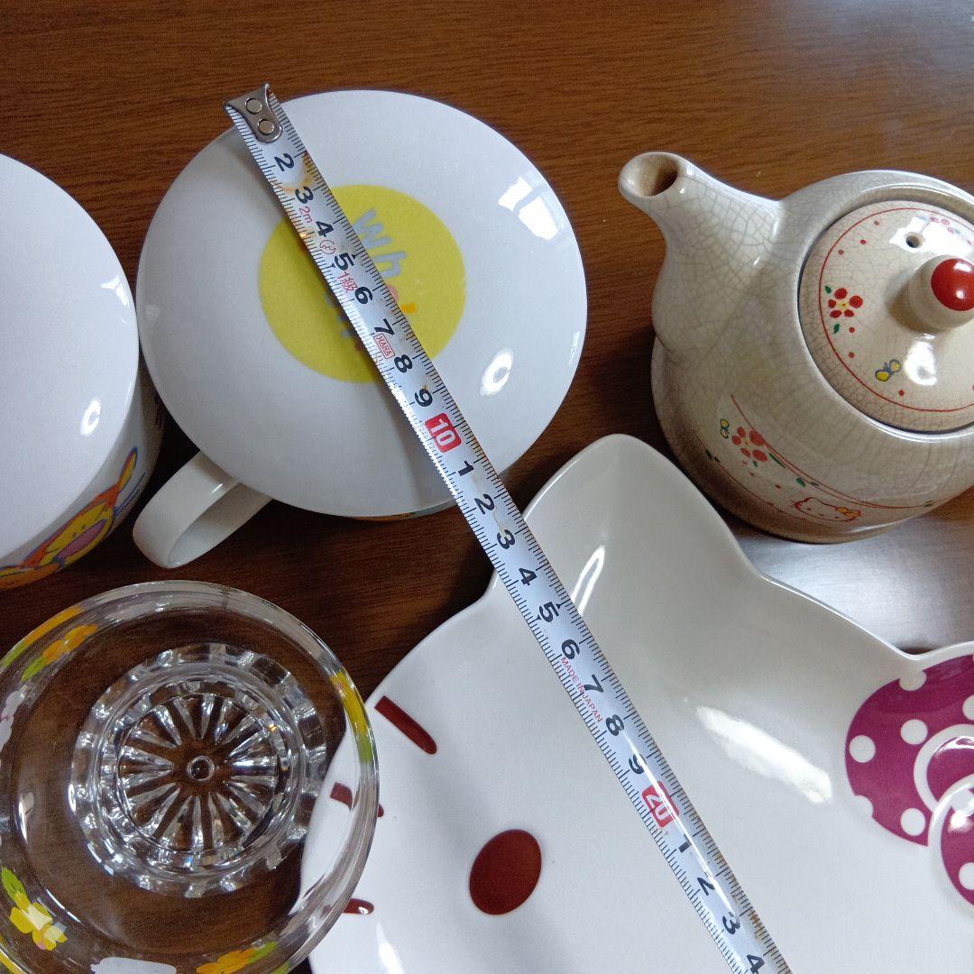 美品♥ハローキティープーさんマグカップ大 食器セットコメント10%引き