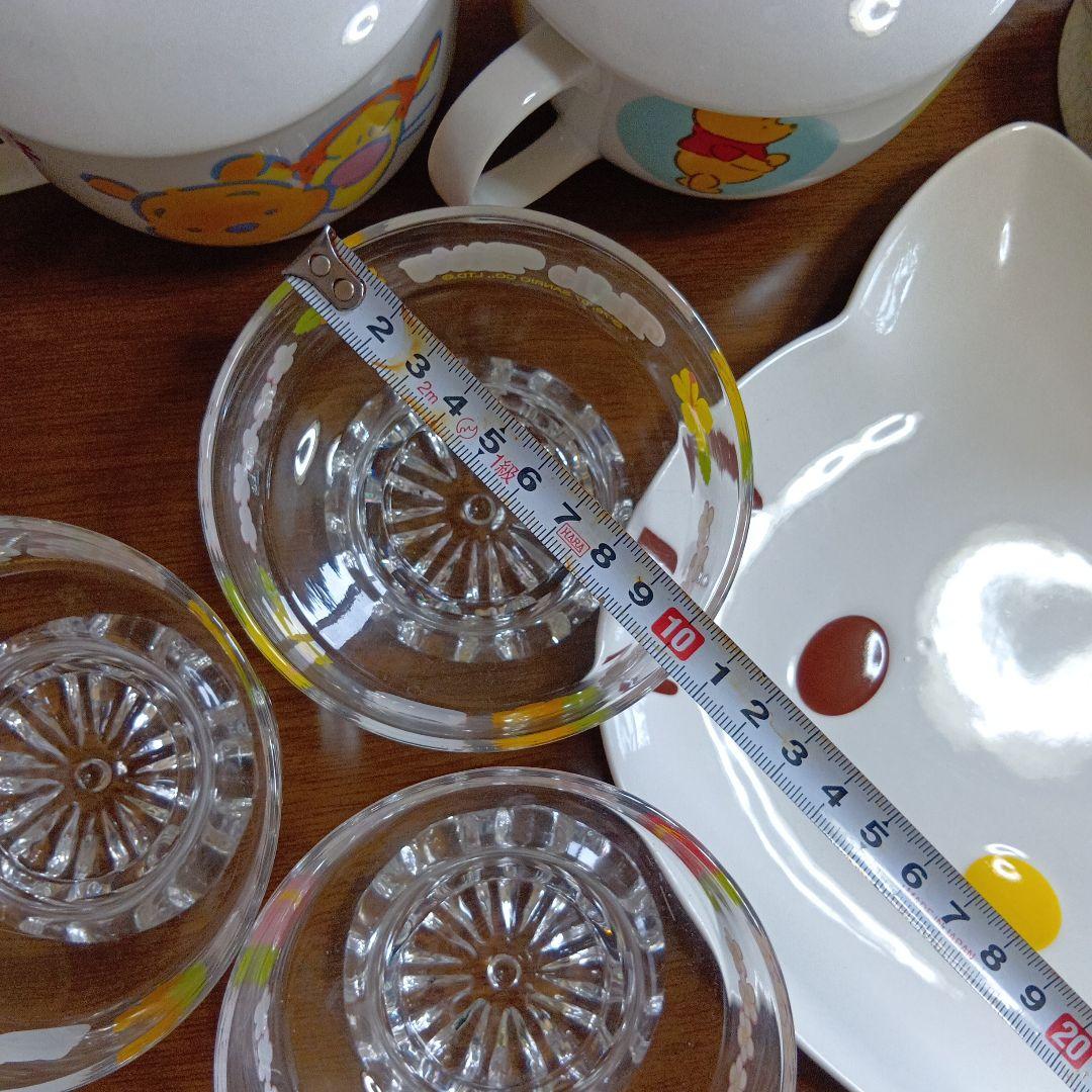 美品♥ハローキティープーさんマグカップ大 食器セットコメント10%引き