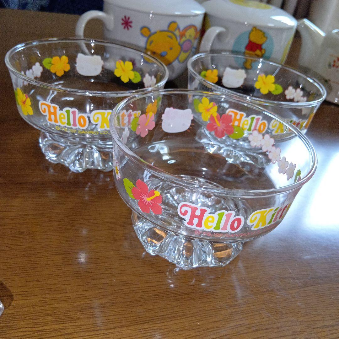 美品♥ハローキティープーさんマグカップ大 食器セットコメント10%引き