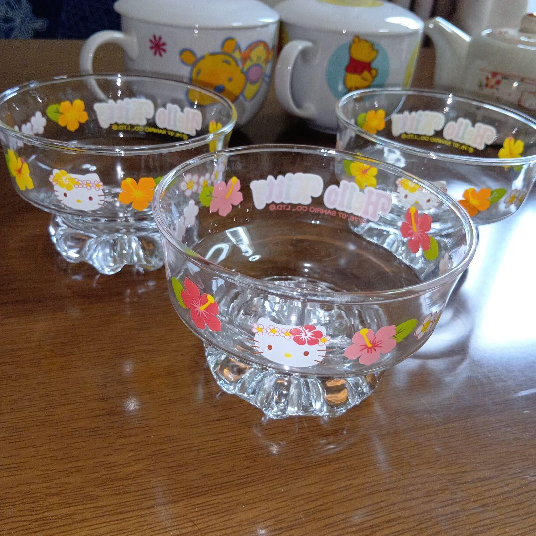 美品♥ハローキティープーさんマグカップ大 食器セットコメント10%引き