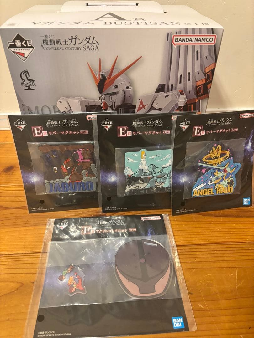 一番くじ 機動戦士ガンダム　A賞 νガンダム BUSTISAN ラバーマグネット