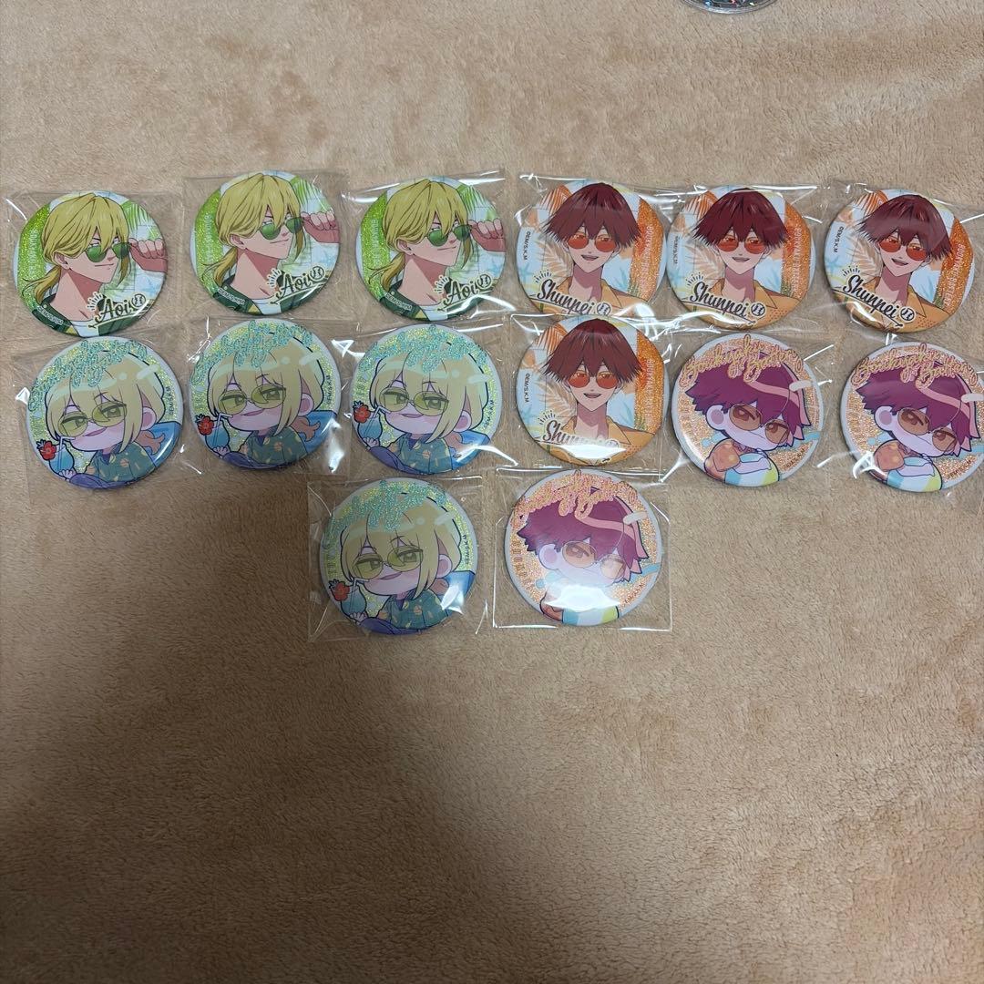 忘却バッテリー　缶バッジ　ローソン　藤堂　千早