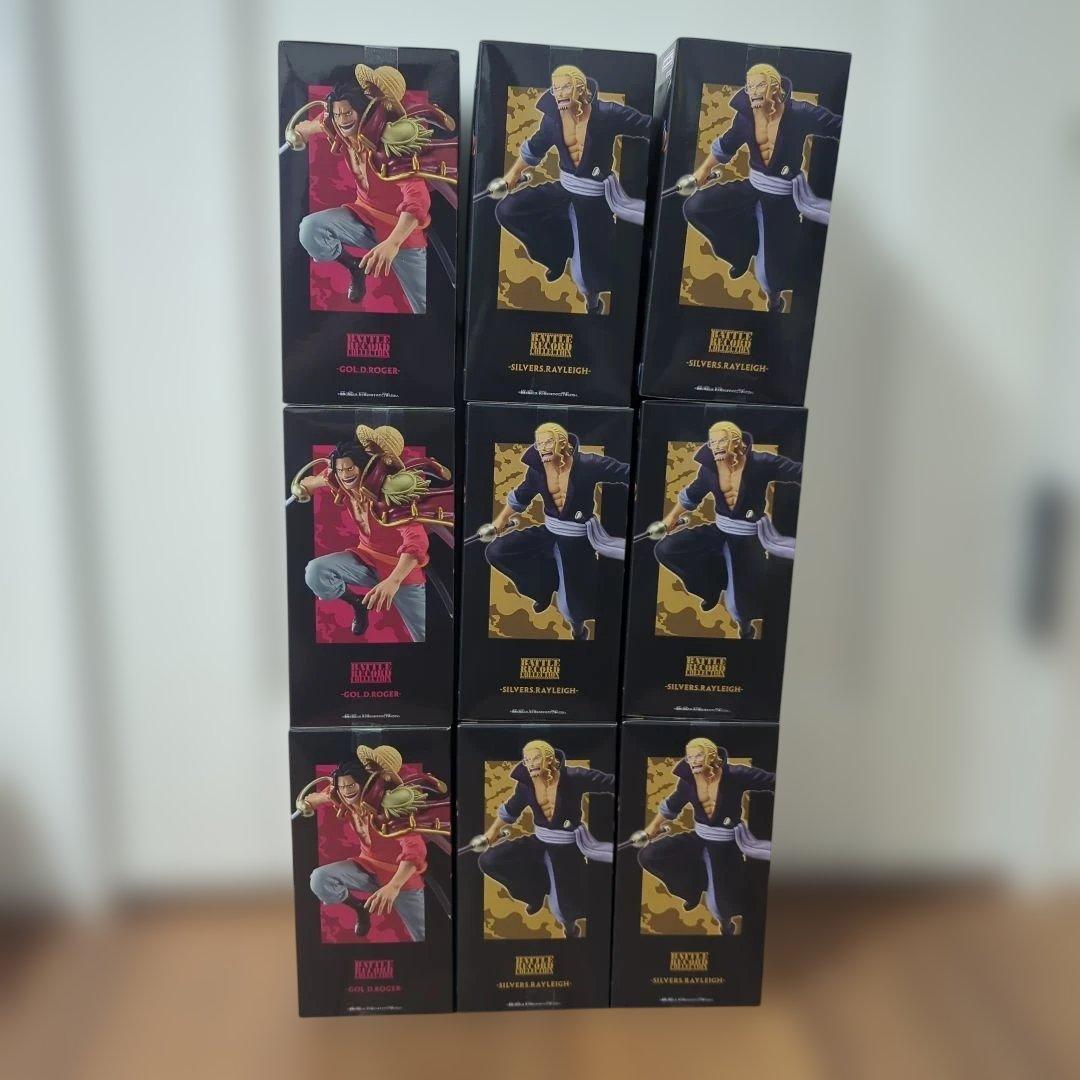 ワンピース BATTLE RECORD ロジャー レイリー 9体セット