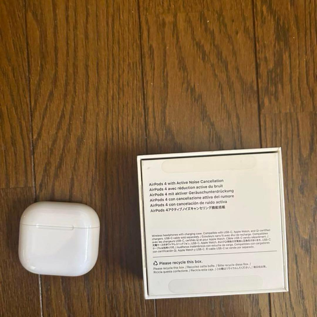 AirPods4 アクティブノイズキャンセリング搭載 箱付き 保証付き