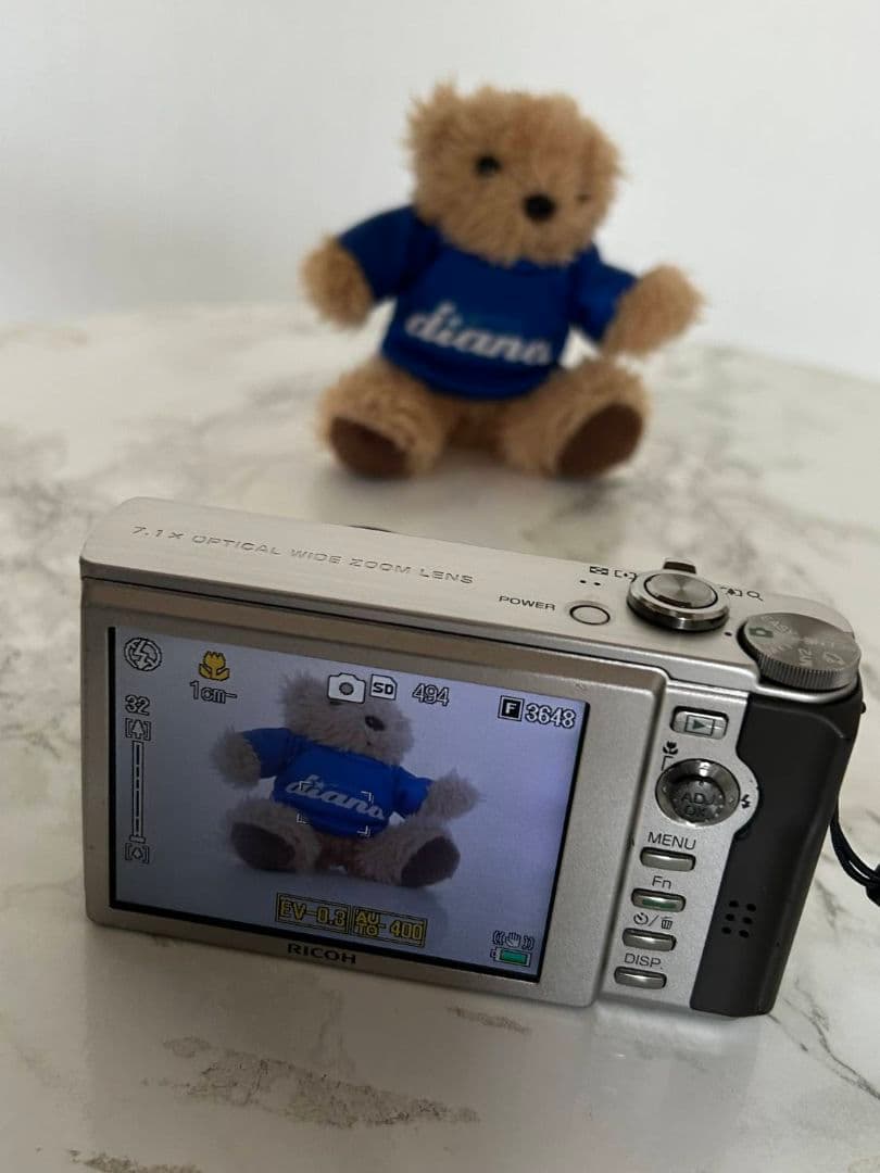 RICOH R10 コンパクトデジタルカメラ　シルバー　完動品