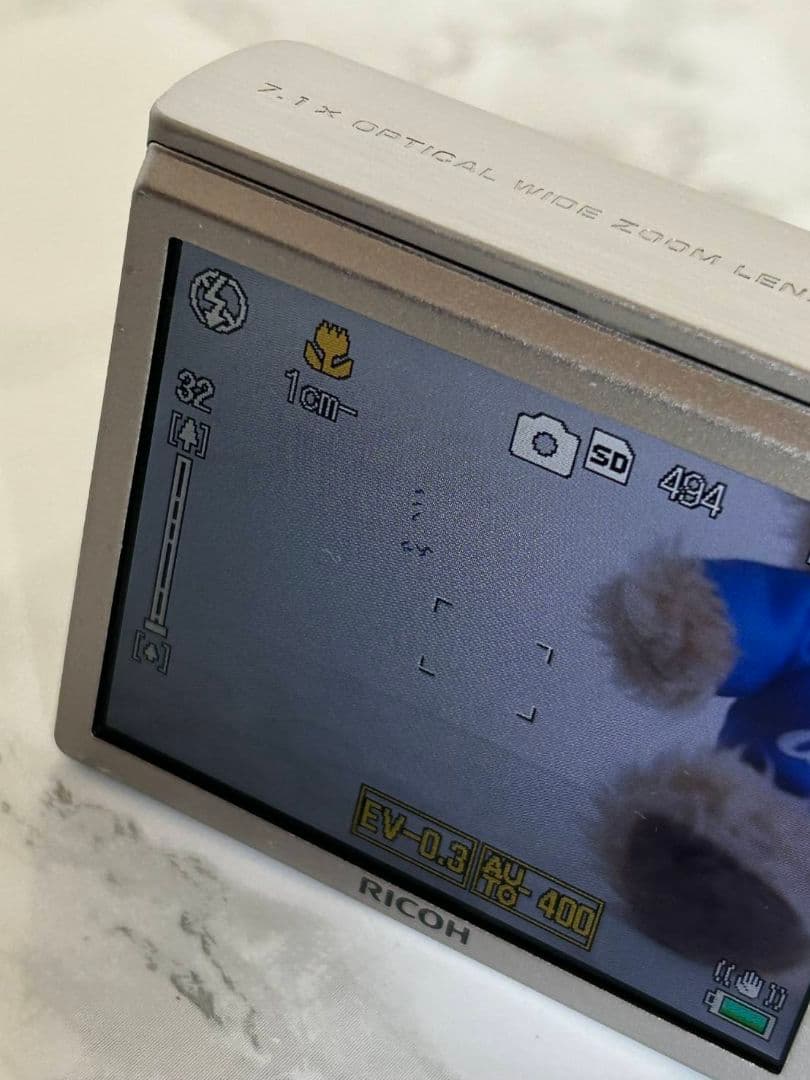 RICOH R10 コンパクトデジタルカメラ　シルバー　完動品