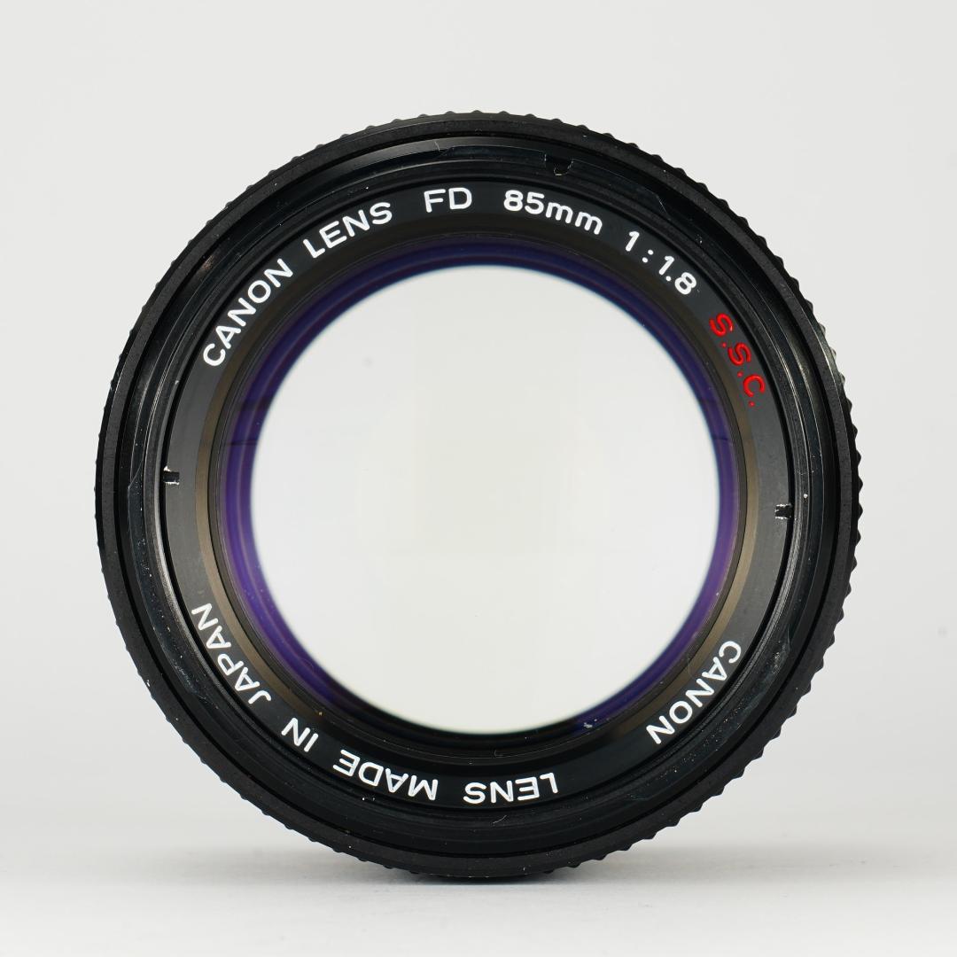 【整備＆テスト済】Canon FD 85mm F1.8 S.S.C 230