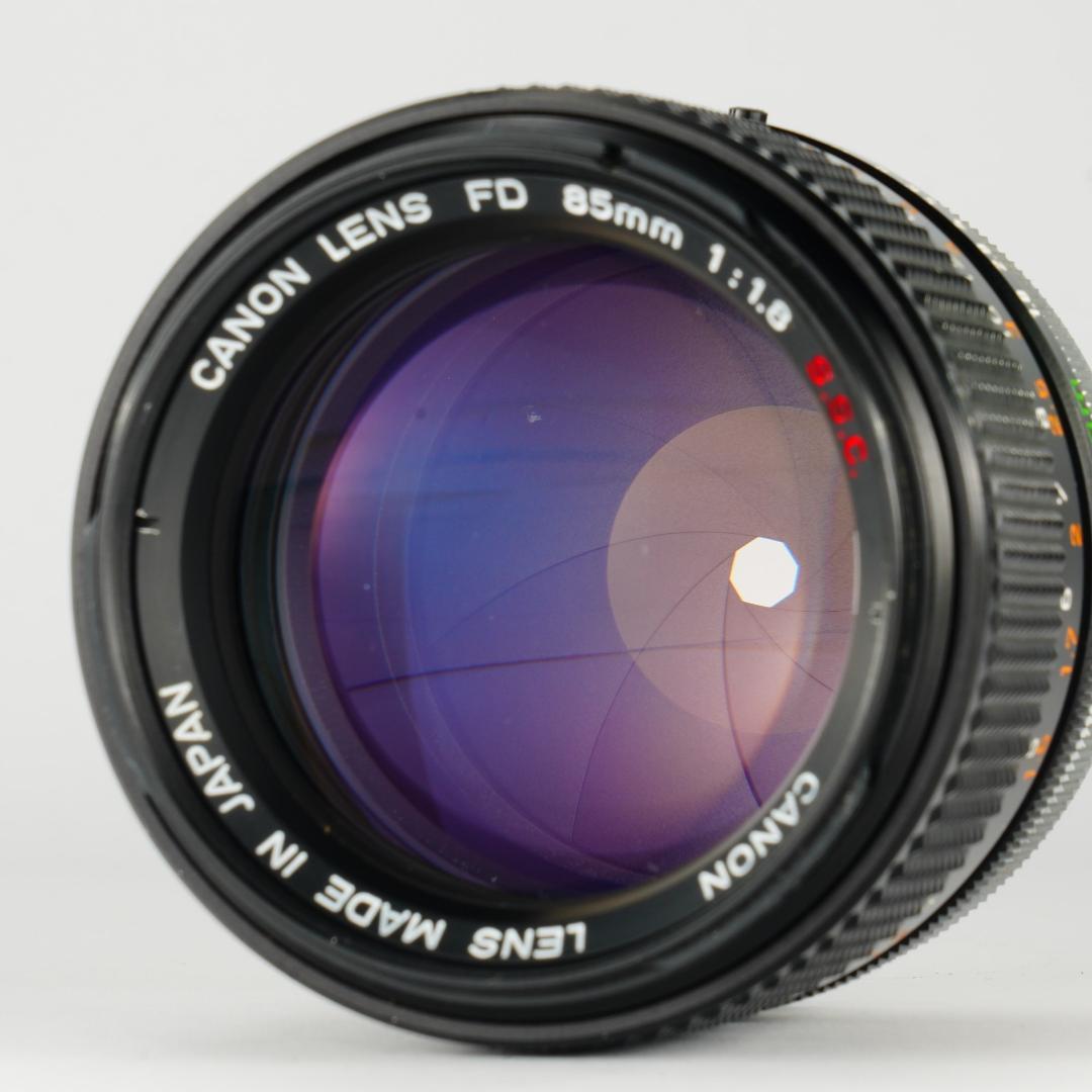 【整備＆テスト済】Canon FD 85mm F1.8 S.S.C 230