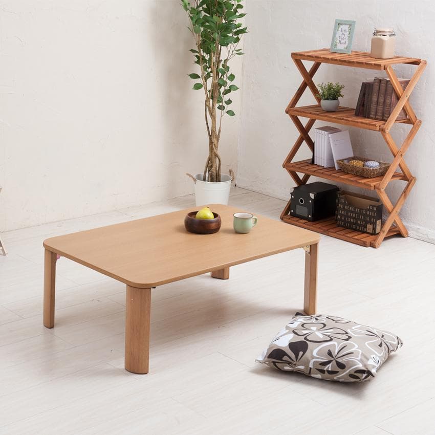 【新品・送料無料】【完成品】折りたたみテーブル幅90cm 机 デスク 座卓