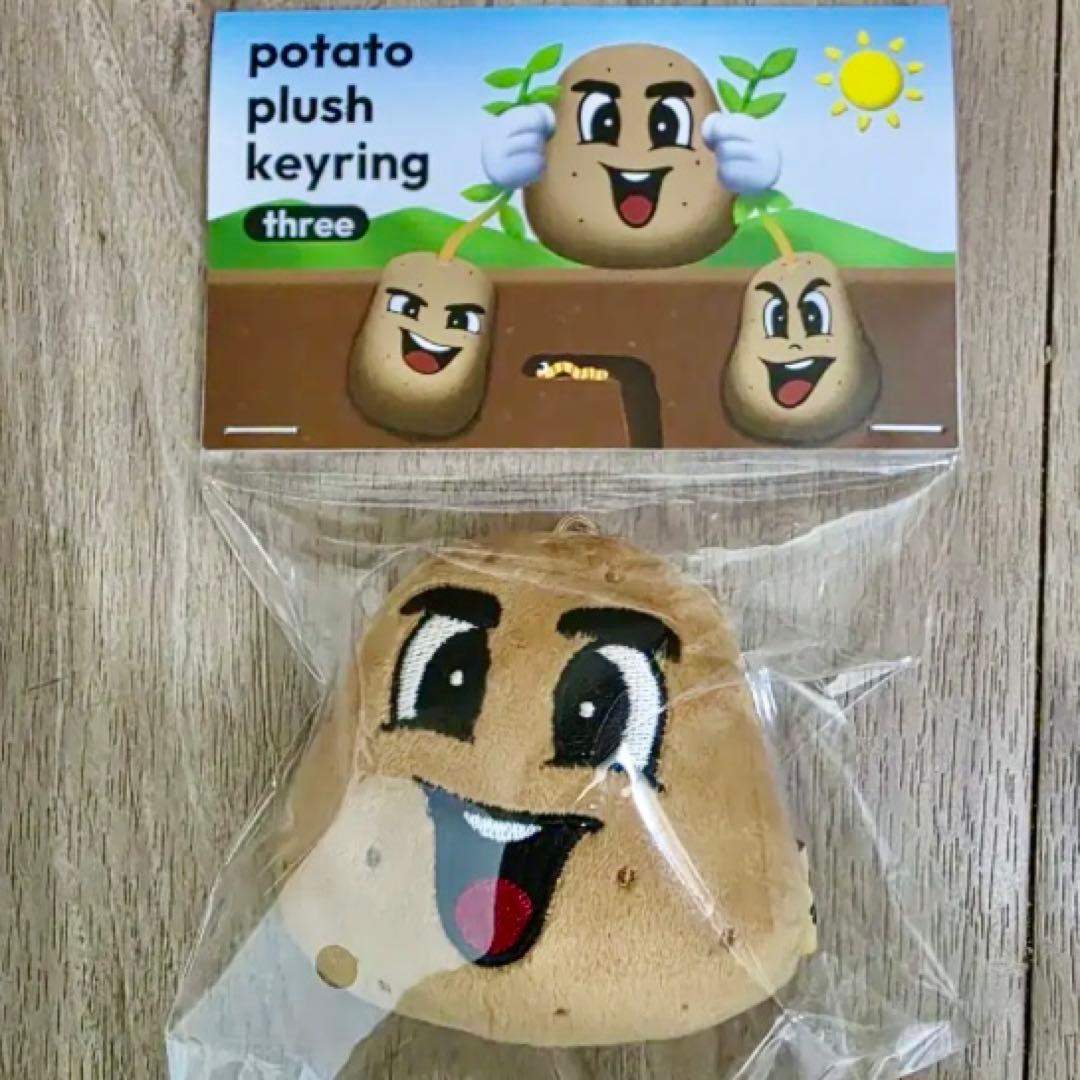 ギョンス KKPP ポテトキーリング じゃがいも ぬいぐるみキーホルダー EXO