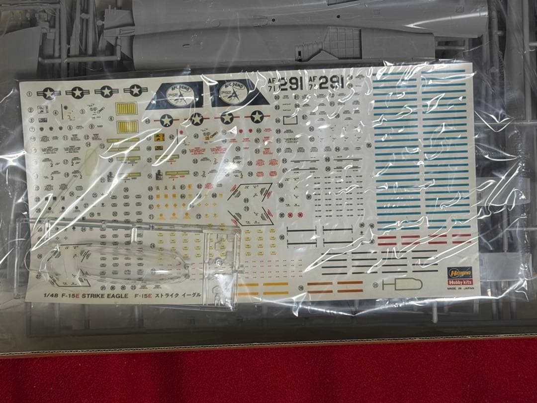 ハセガワ1/48 F-14A TOMCAT、SH-3 、F-15E 3個セット