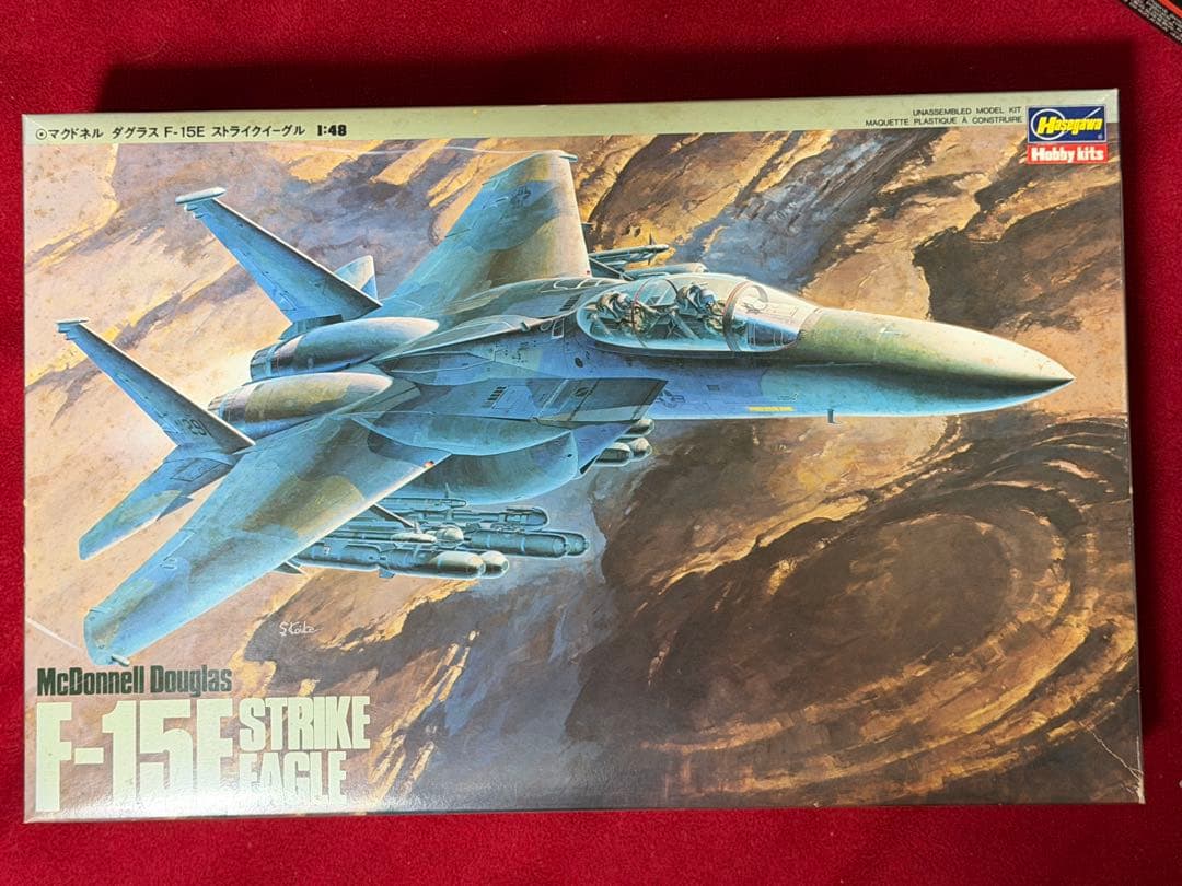 ハセガワ1/48 F-14A TOMCAT、SH-3 、F-15E 3個セット
