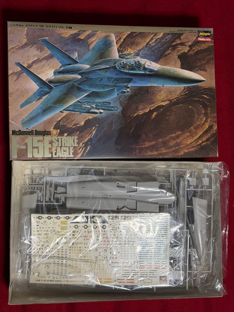ハセガワ1/48 F-14A TOMCAT、SH-3 、F-15E 3個セット