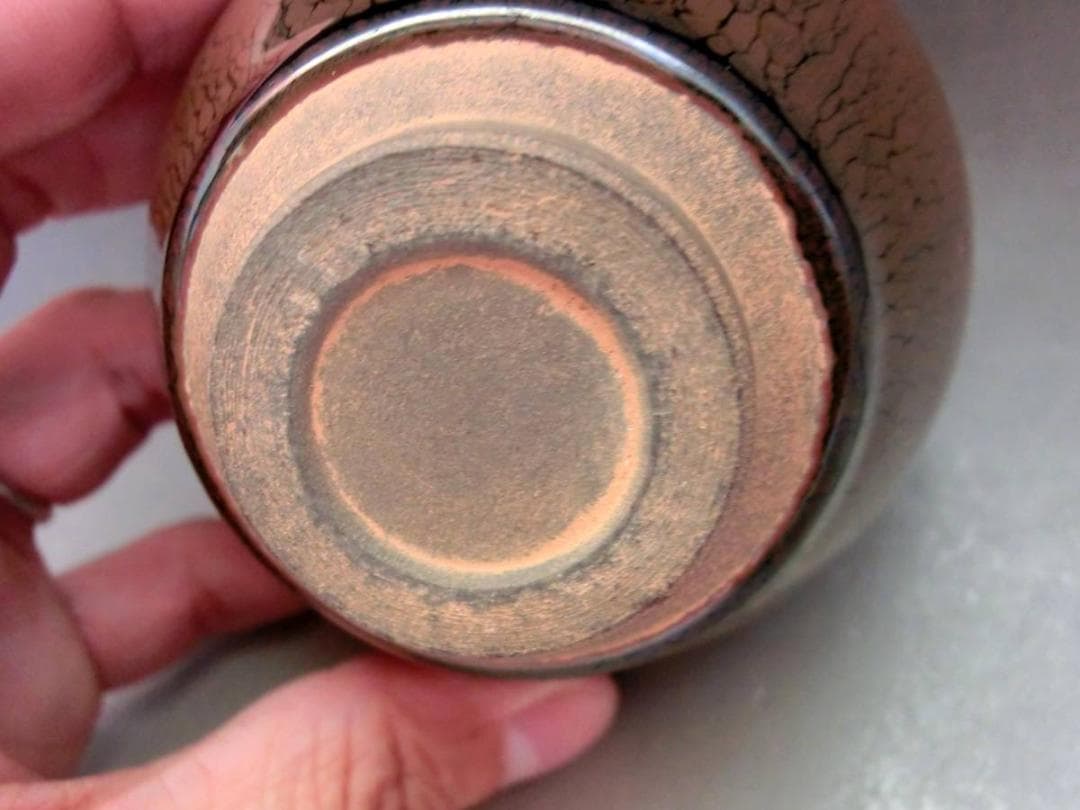 酒盃■油滴天目 宋代 ぐい呑 酒杯 窯変 茶釉 建盞 酒器 古玩 唐物 骨董品■