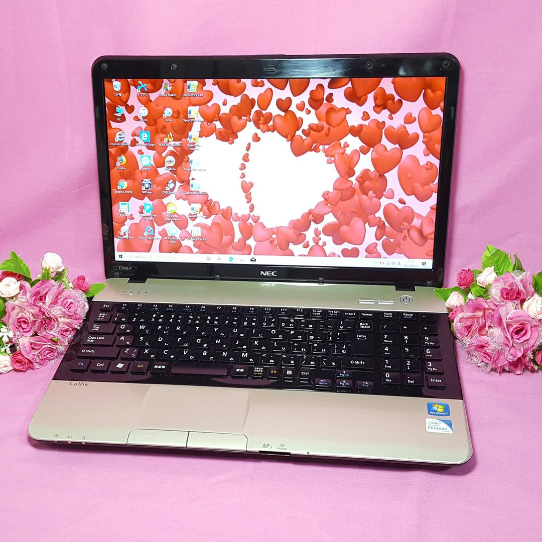 Win10❥ゴールド❥LaVie❥大容量640GB❥HDMI搭載❥テンキ付き❥