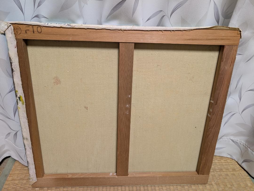 油絵　油彩　風景画　美術品　インテリア