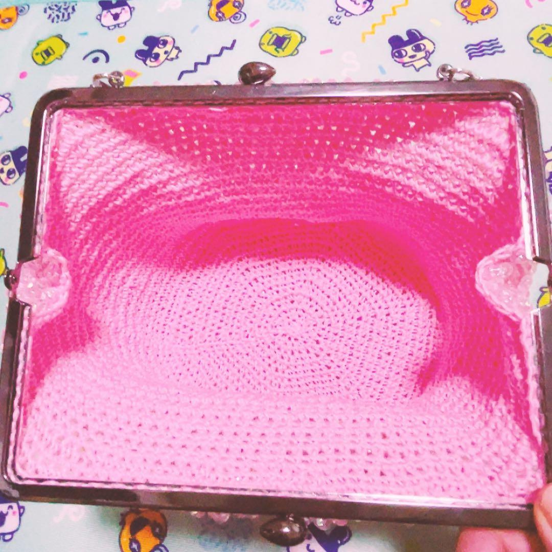 ビーズ編み がま口