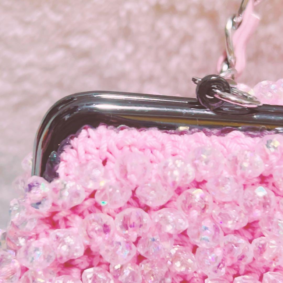 ビーズ編み がま口