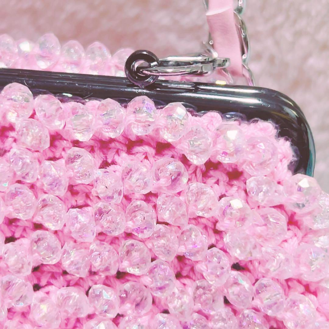 ビーズ編み がま口