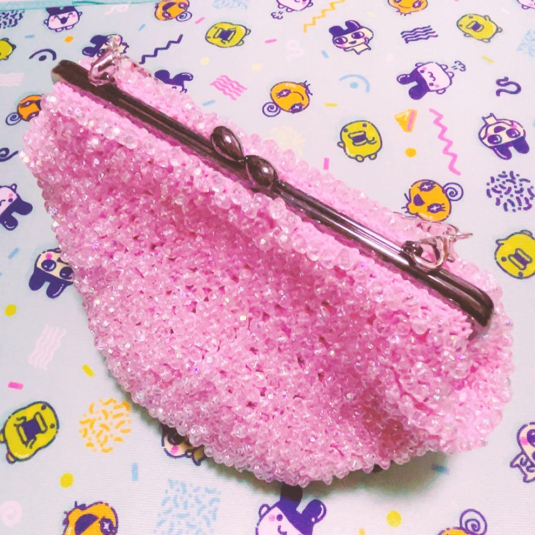 ビーズ編み がま口