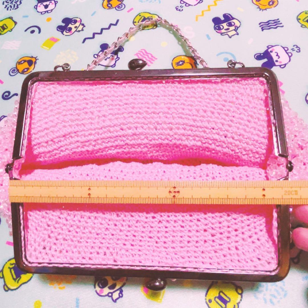 ビーズ編み がま口