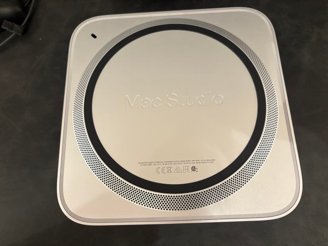 Apple Mac Studio シルバー　m2max メモリ32GB 最安値