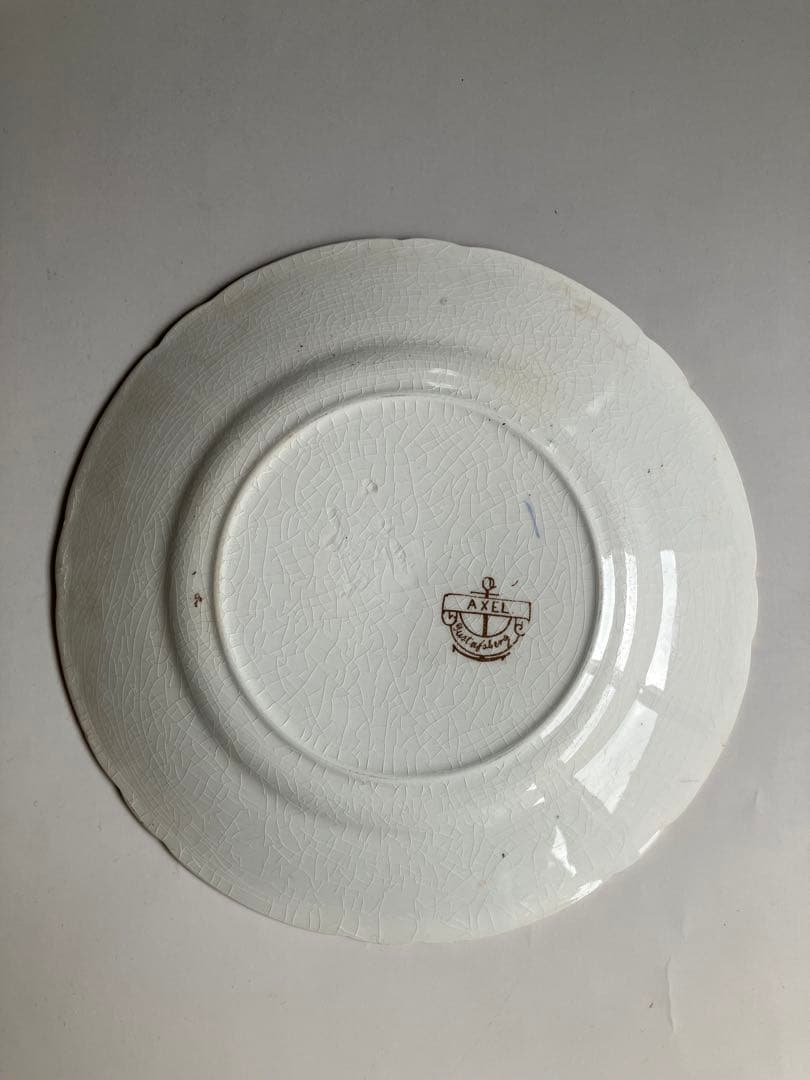 オールドグスタフスベリ　プレート2枚セット WEXIO&AXEL　鳥　花