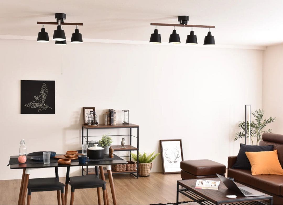 【にゃあ】シーリングスポットライト　Laios 調光ok 向き自由 12畳