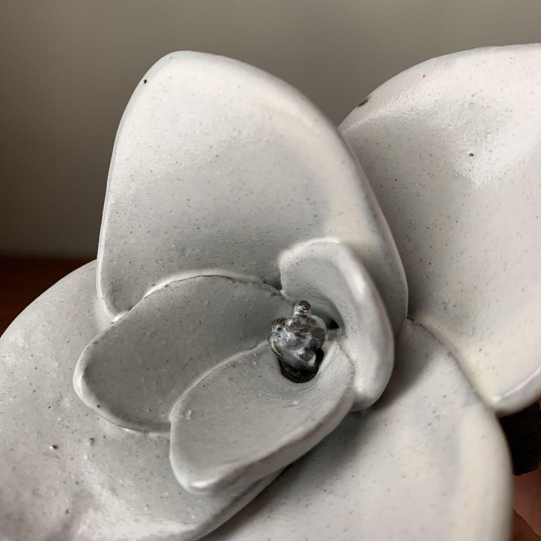 妻の作った　白木蓮　マグノリア　陶芸