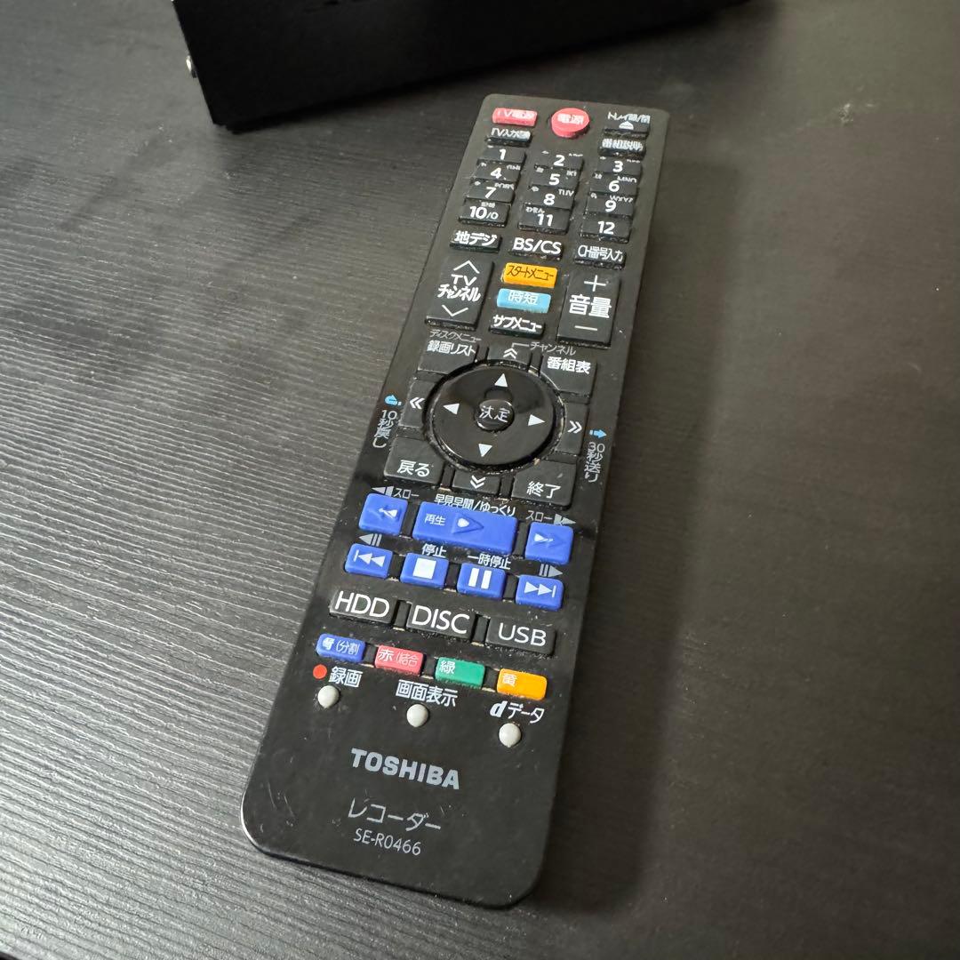 【動作品】TOSHIBA Blu-rayディスクレコーダー DBR-W1008