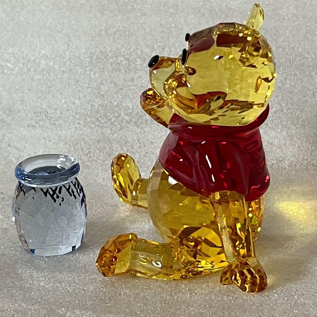 【極美品】SWAROVSKI Disney くまのプーさん 希少 証明書 箱付き