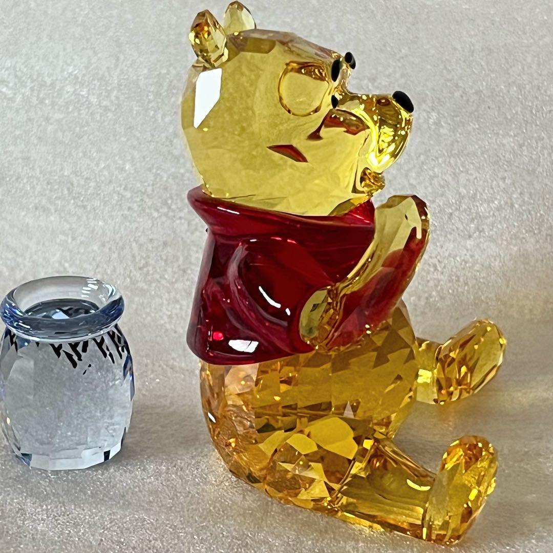 【極美品】SWAROVSKI Disney くまのプーさん 希少 証明書 箱付き