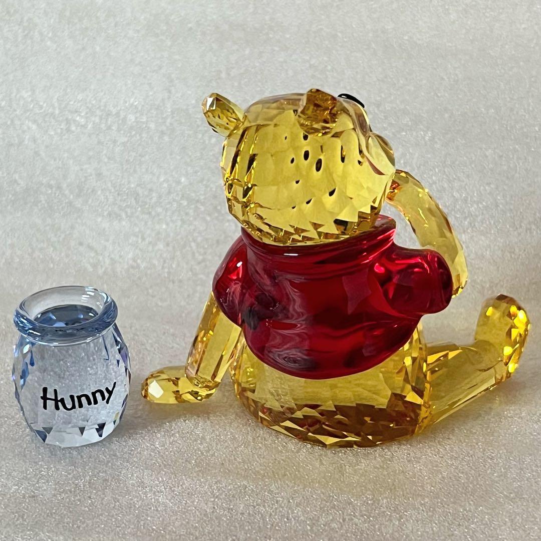【極美品】SWAROVSKI Disney くまのプーさん 希少 証明書 箱付き
