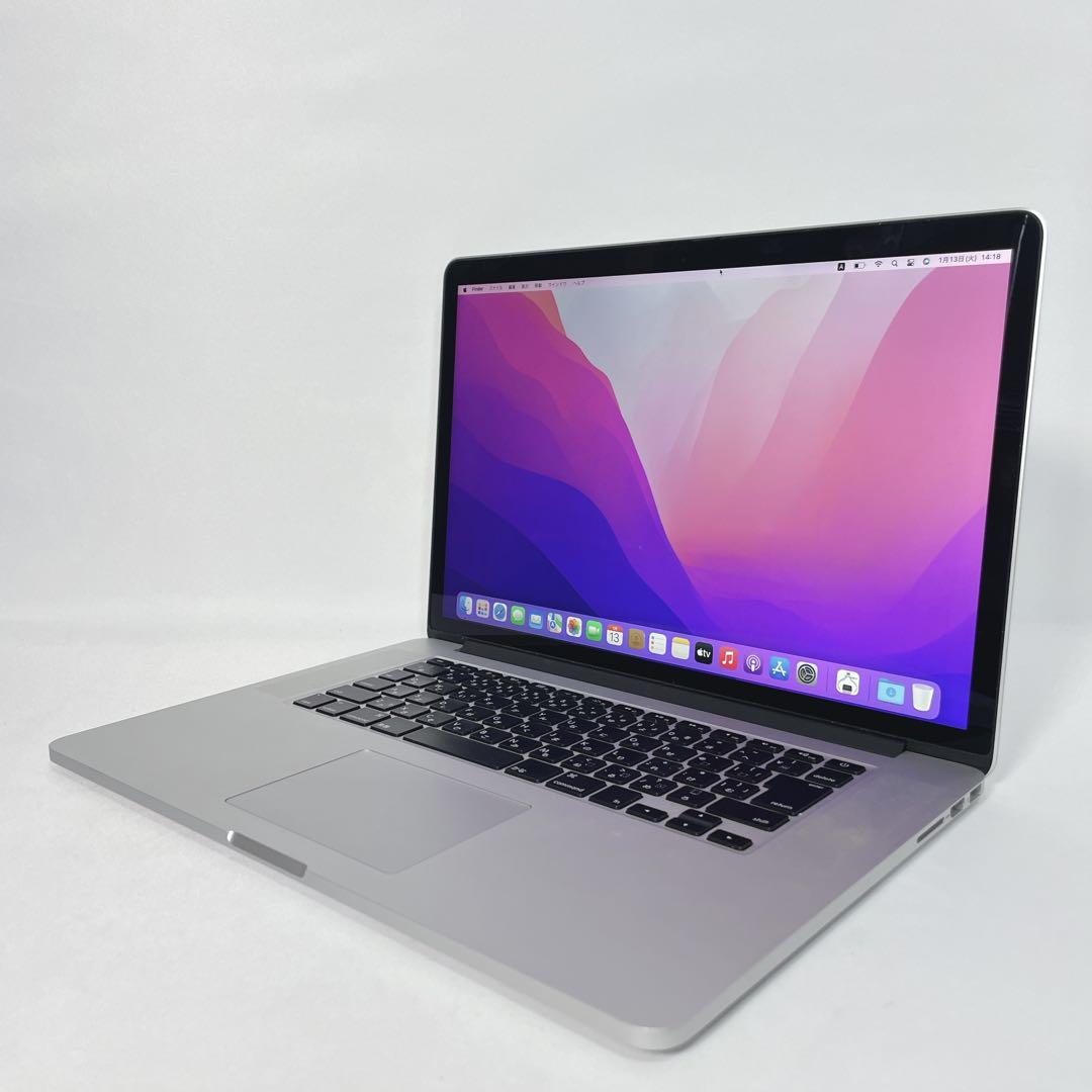 高性能MacBookPro 15インチ retina ノートパソコン 動画編集に