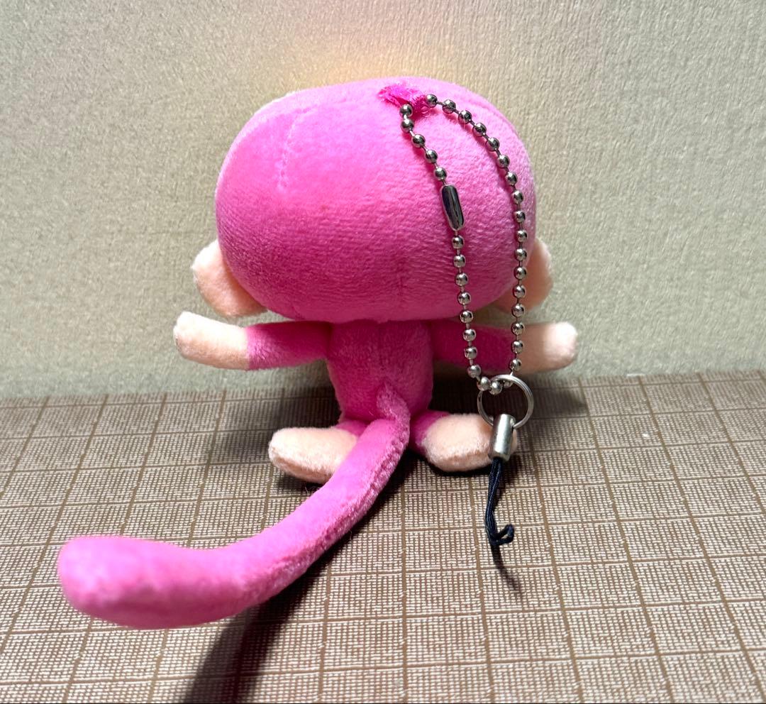 当時物 ピンキーモンキー ぬいぐるみ マスコット　キーホルダー さる
