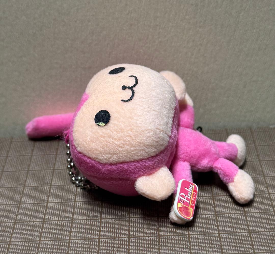 当時物 ピンキーモンキー ぬいぐるみ マスコット　キーホルダー さる