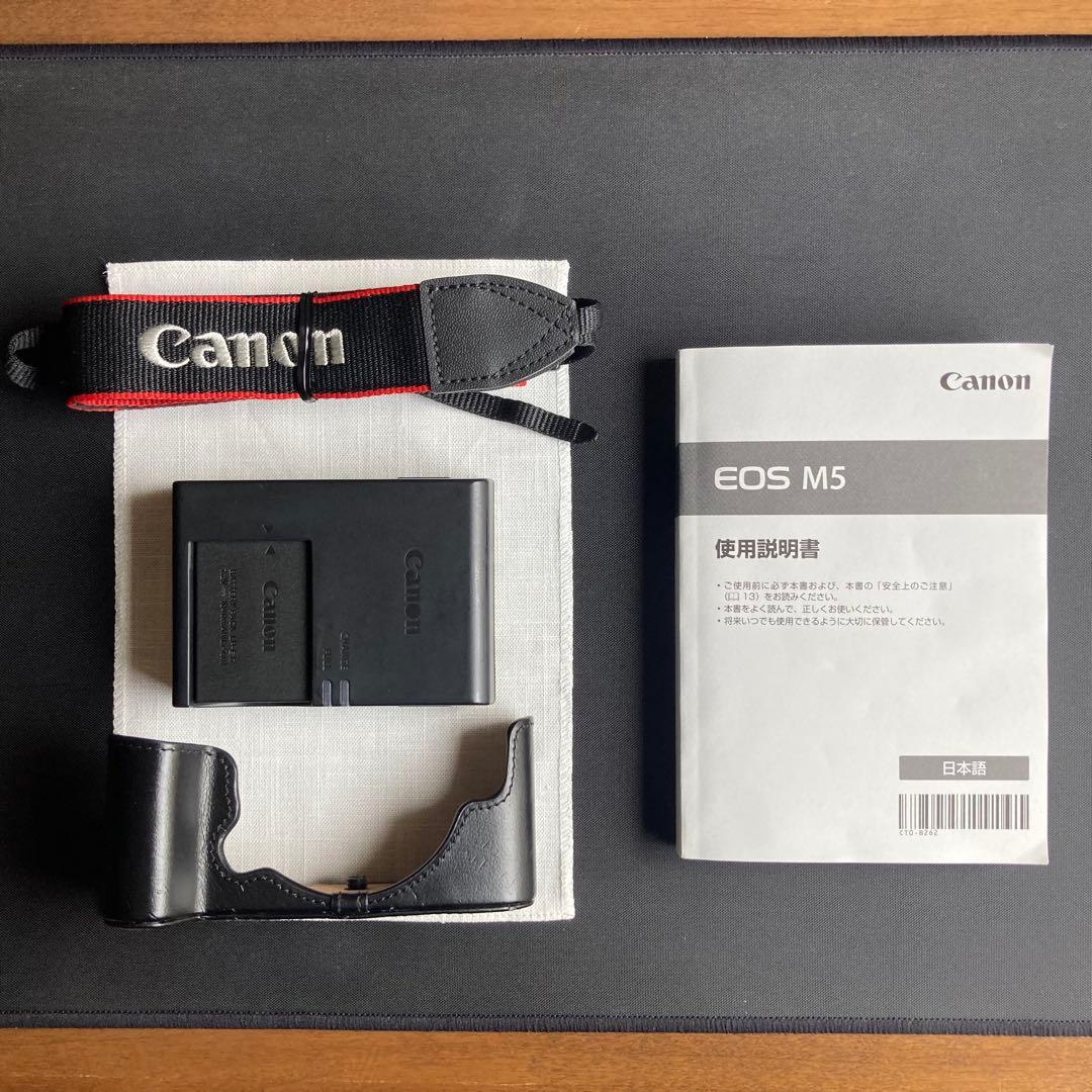 Canon EOS M5 レンズ2本　EFマウントアダプターなど本日限定の値下げ
