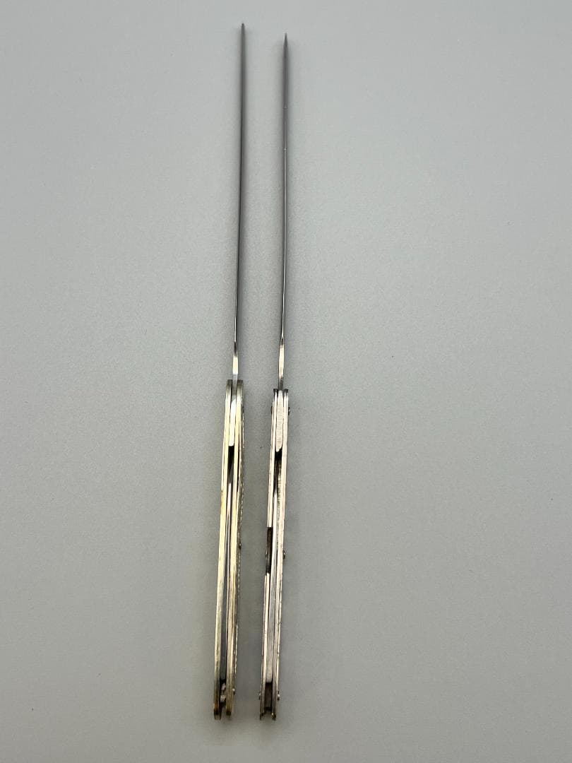 STERLING　SILVER 　刻印　藤本ナイフ　彫金　ペーパーナイフ　２本
