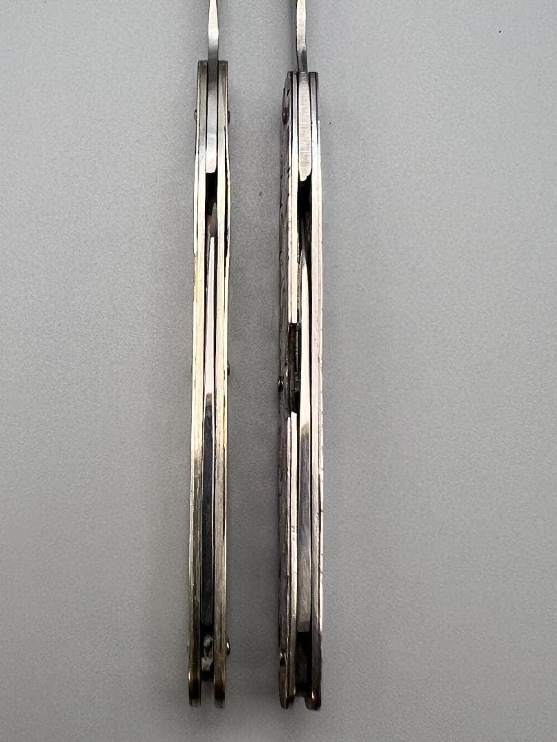 STERLING　SILVER 　刻印　藤本ナイフ　彫金　ペーパーナイフ　２本