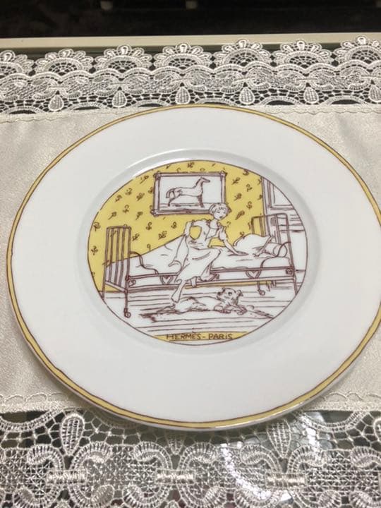 エルメス　「2000年のはじめての朝」プレート6枚セット