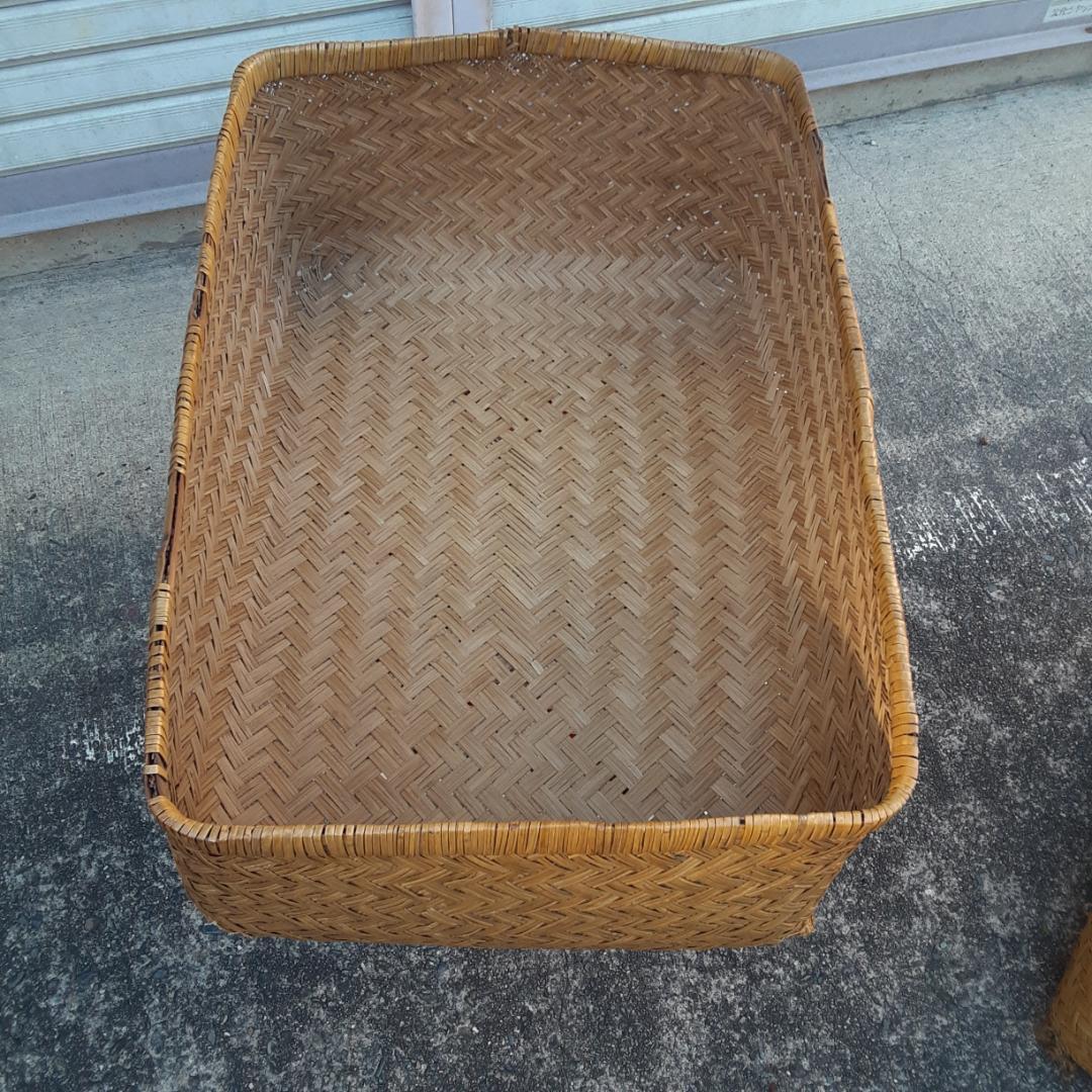 昭和レトロ柳行李