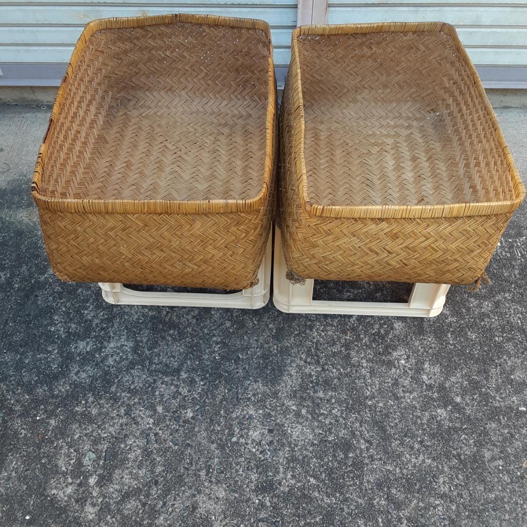 昭和レトロ柳行李